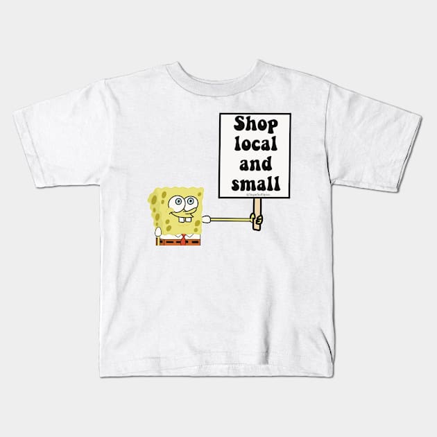 Shop local and small Kids T-Shirt by SugarSaltSpice